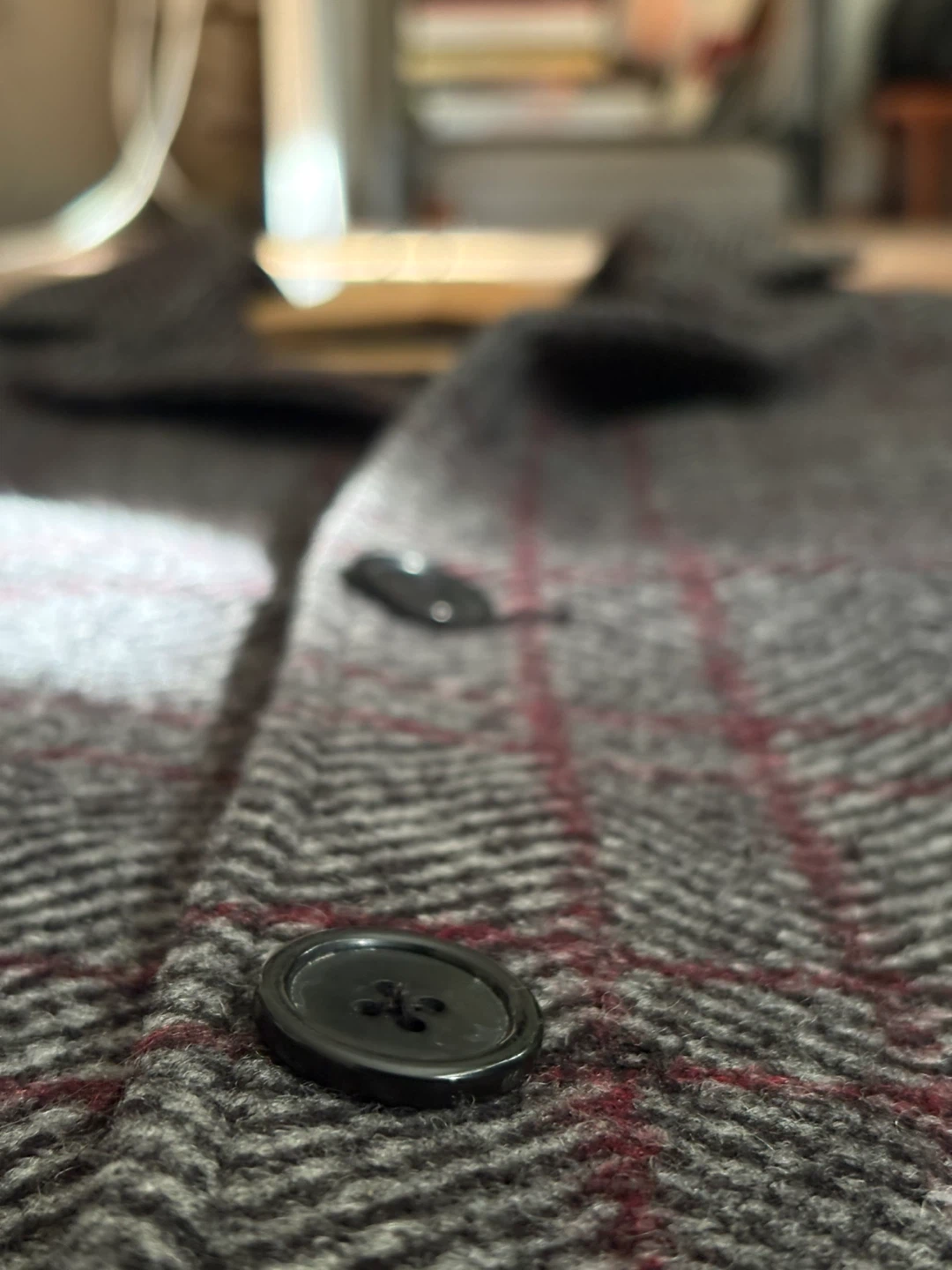 OBEY Plaid Wool-Blend Coat XXL - photo 3
