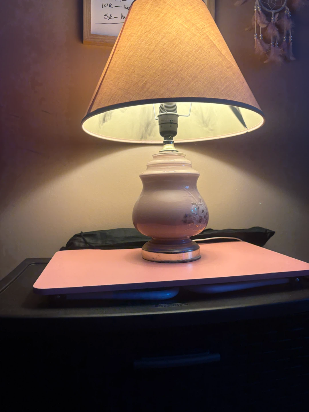Vintage Style Pink Table Lamp - photo 4