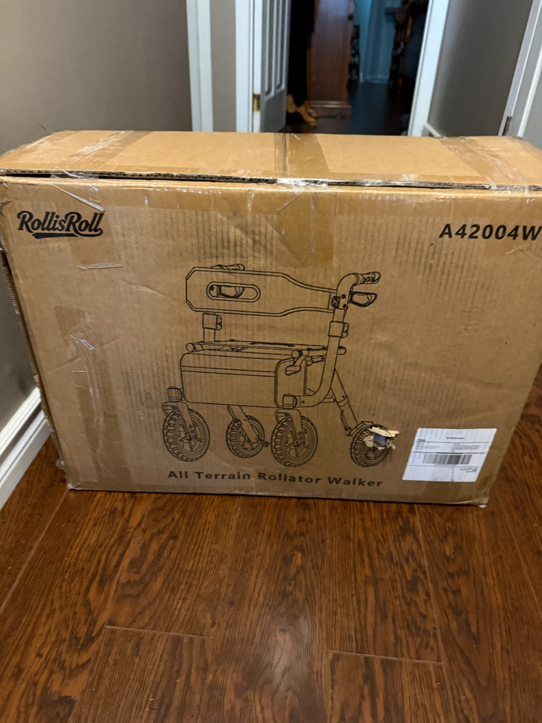 RollisRoll All Terrain Rollator Walker