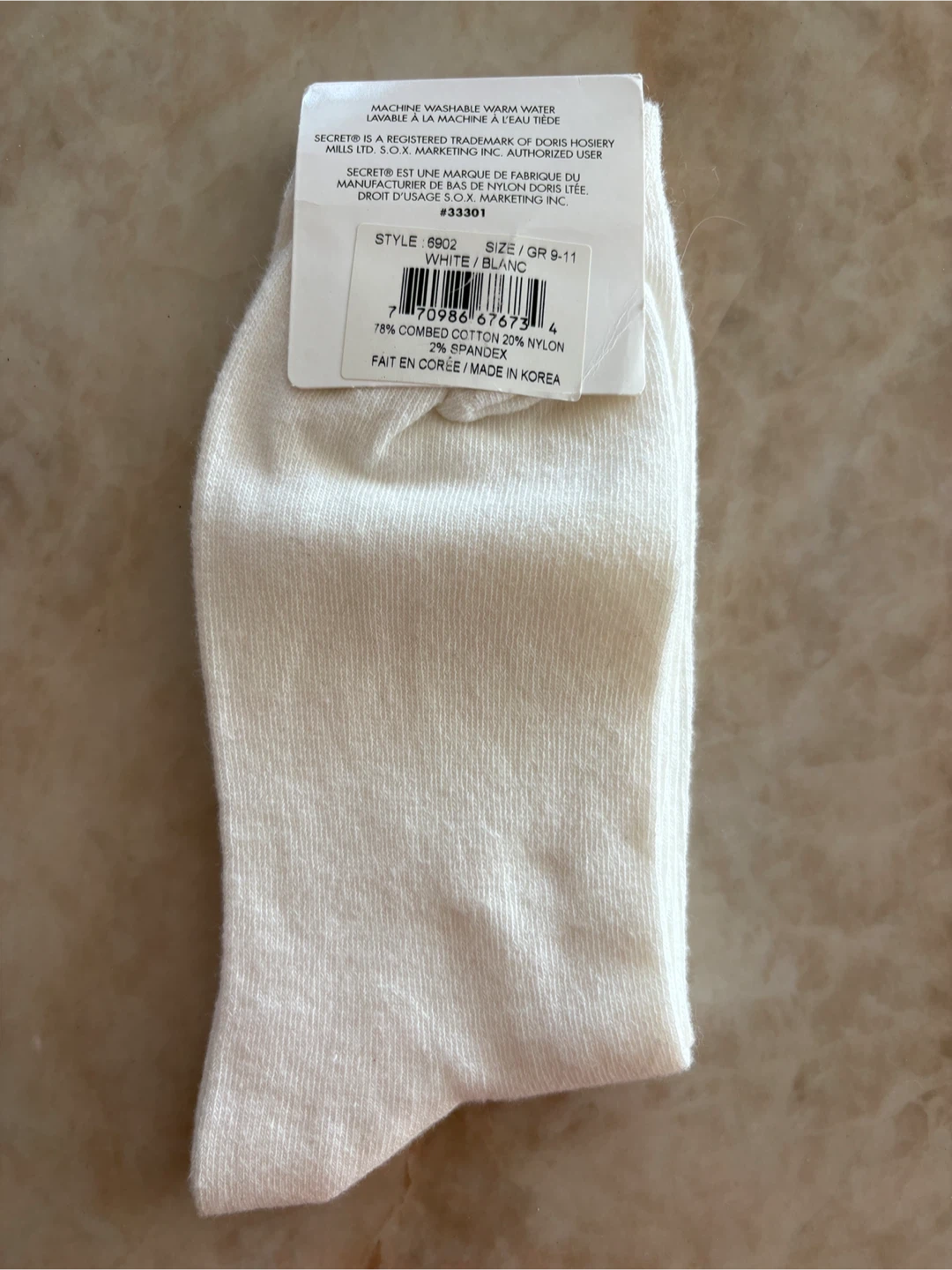 4 Pair socks NEW Secret & 1 Dress pair washed and not worn - photo 4