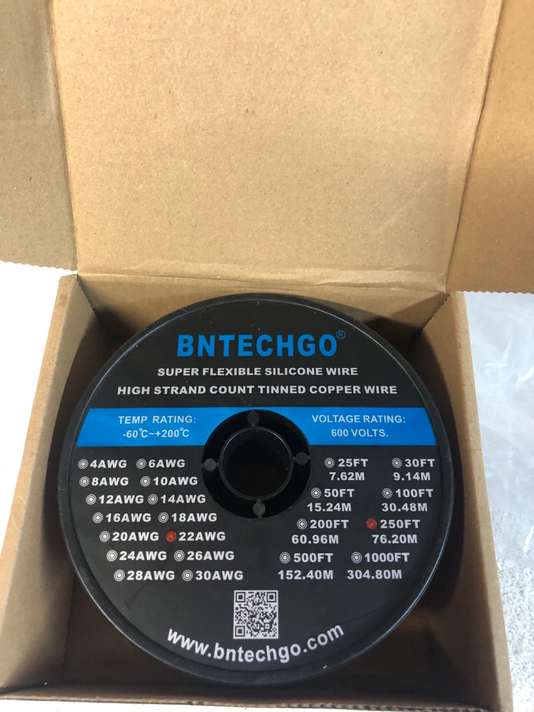 SALE: Super flexible silicon wire 250ft long - photo 2
