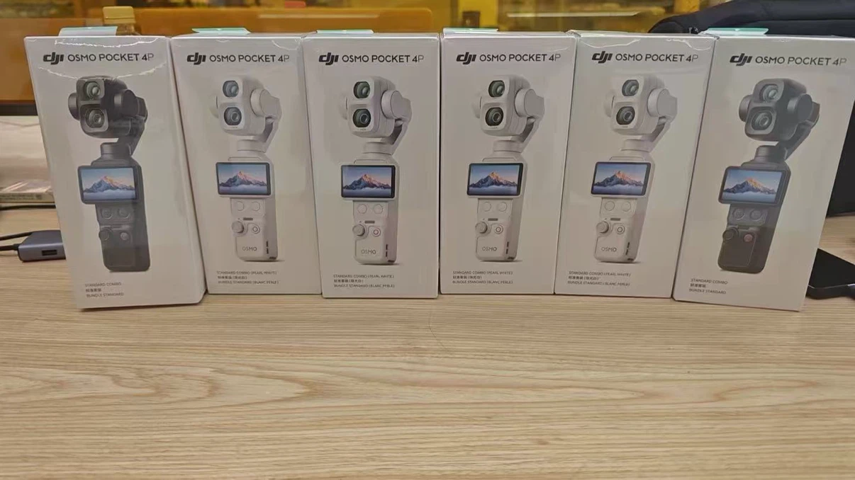 DJI Osmo Pocket 4P black and white pearl - photo 3