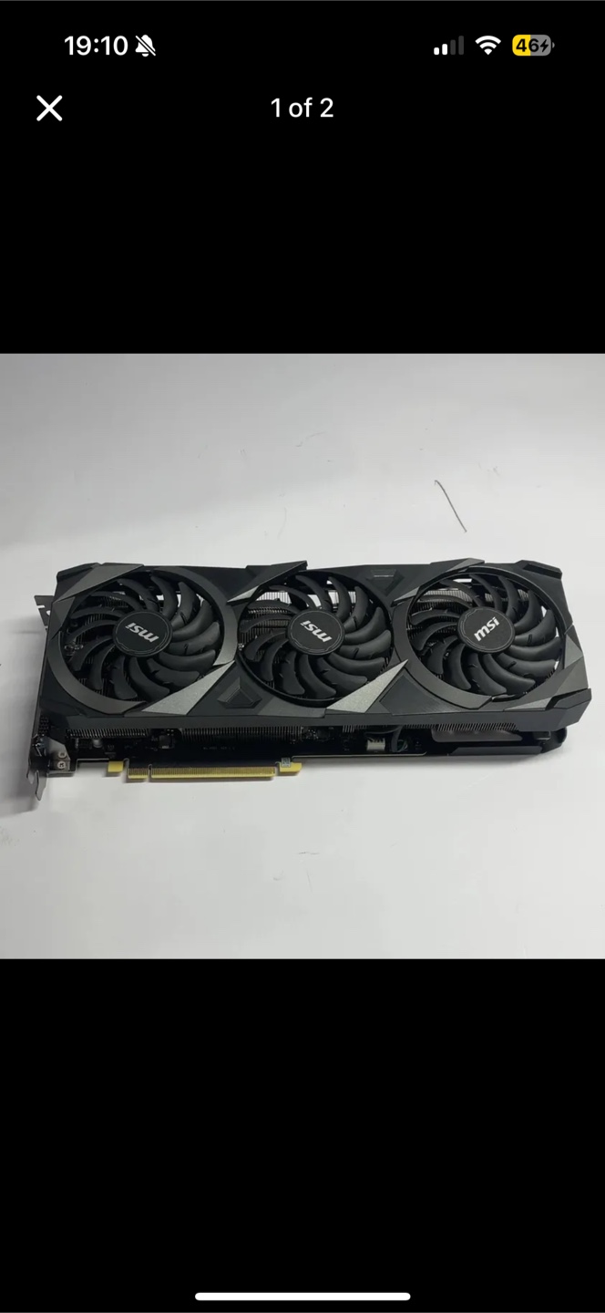MSI 3070TI Ventus GeForce RTX Graphics Card