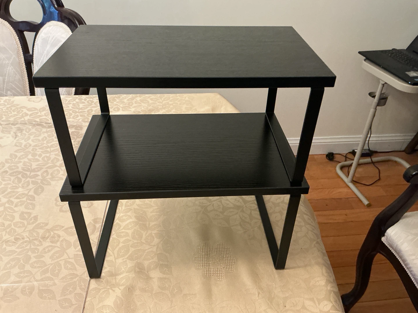 Stackable Black Countertop Organizers