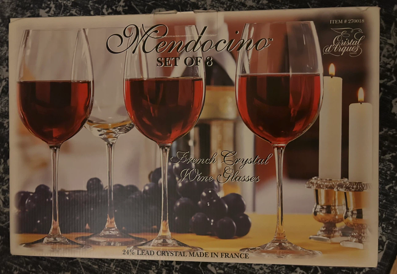 Cristal d'Arques Mendocino Wine Glasses - Set of 8 - photo 3