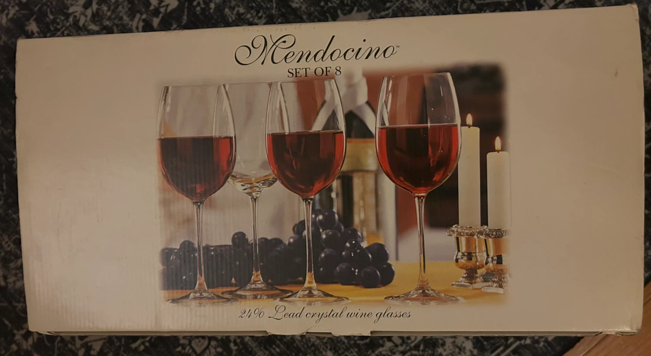 Cristal d'Arques Mendocino Wine Glasses - Set of 8 - photo 4