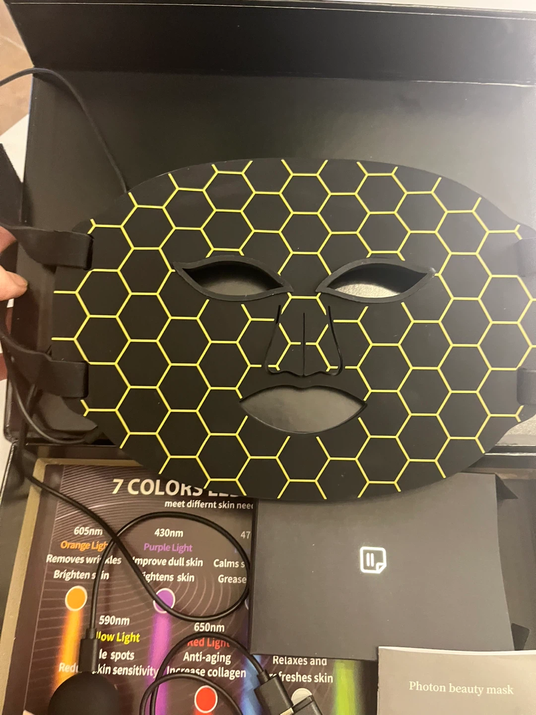7-Color LED Photon Beauty Mask