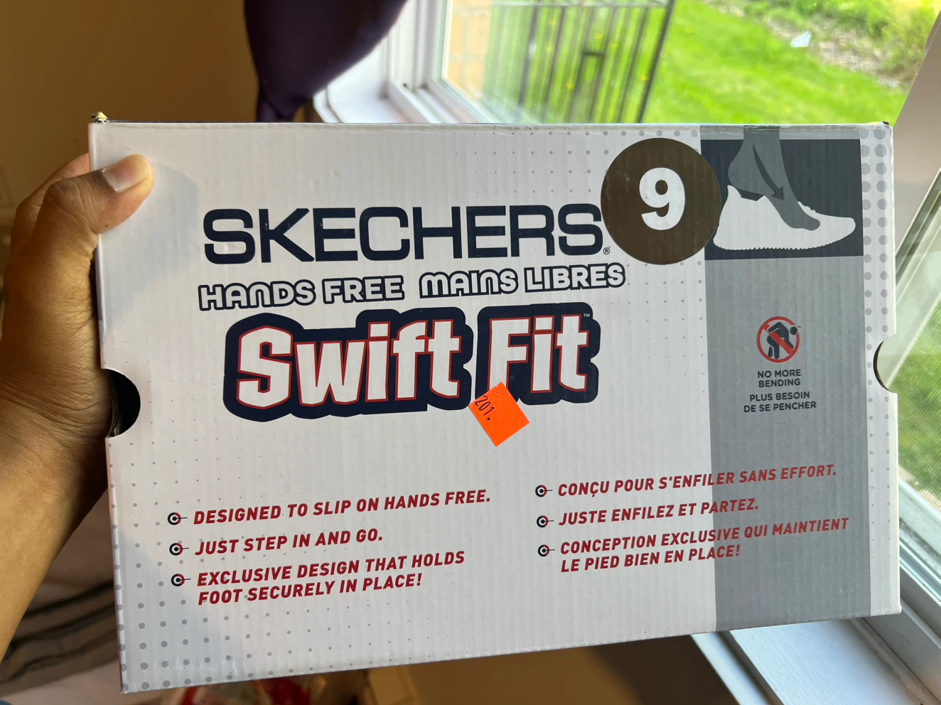 Skechers Swift Fit Hands Free Shoes Natural Size 9 - photo 5