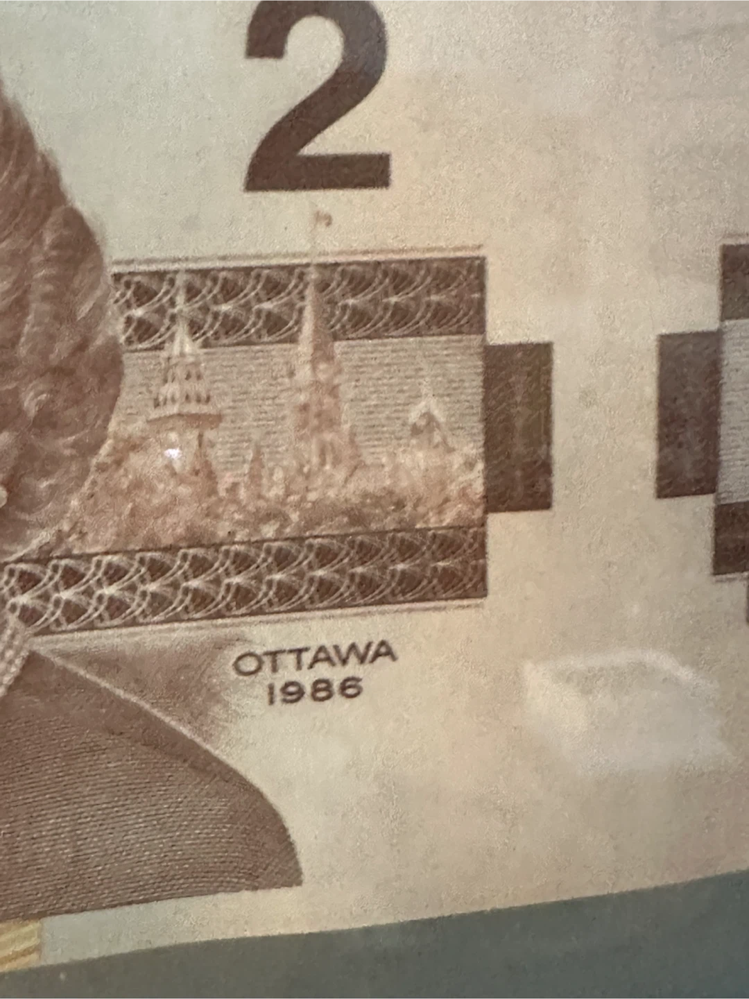 Framed Sheet of Canadian $2 Bills - photo 3