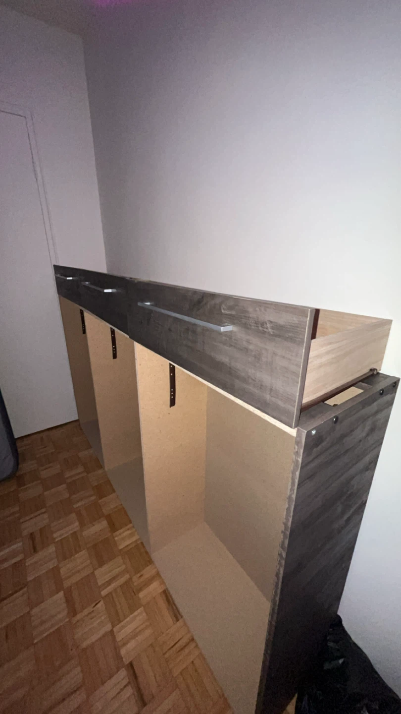 Twin sized Mattress and 3 drawer bed-frame
