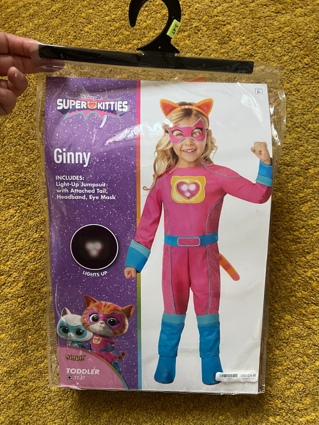 SuperKitties Ginny Costume Toddler 3T-4T