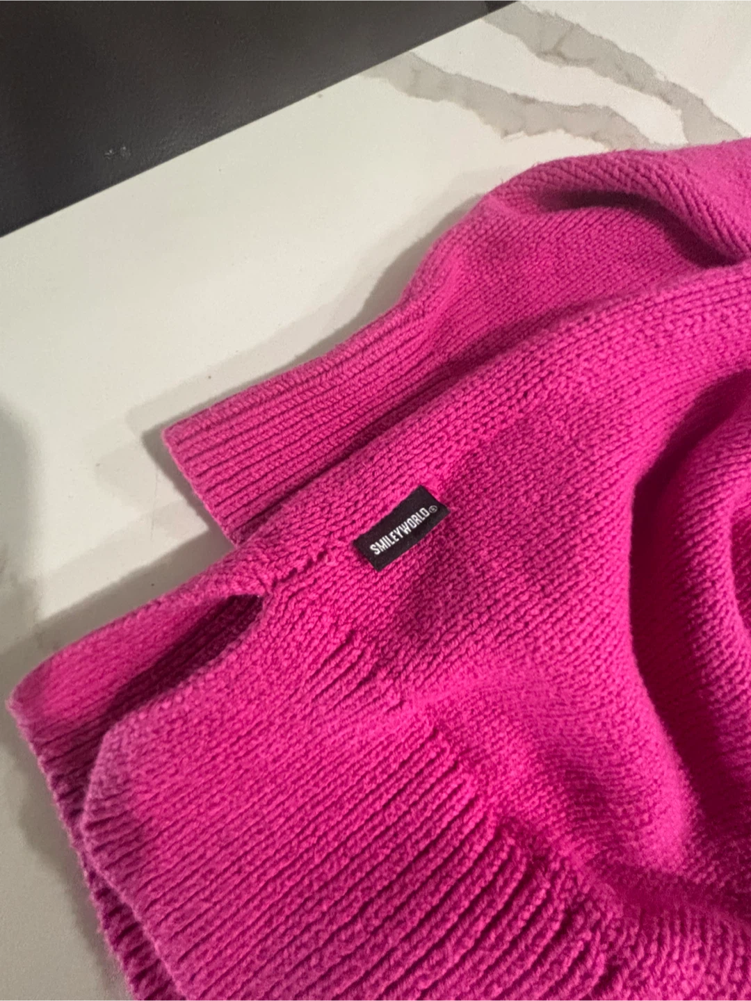 Gap Kids SmileyWorld Size 10 Pink Knit Sweater - photo 4