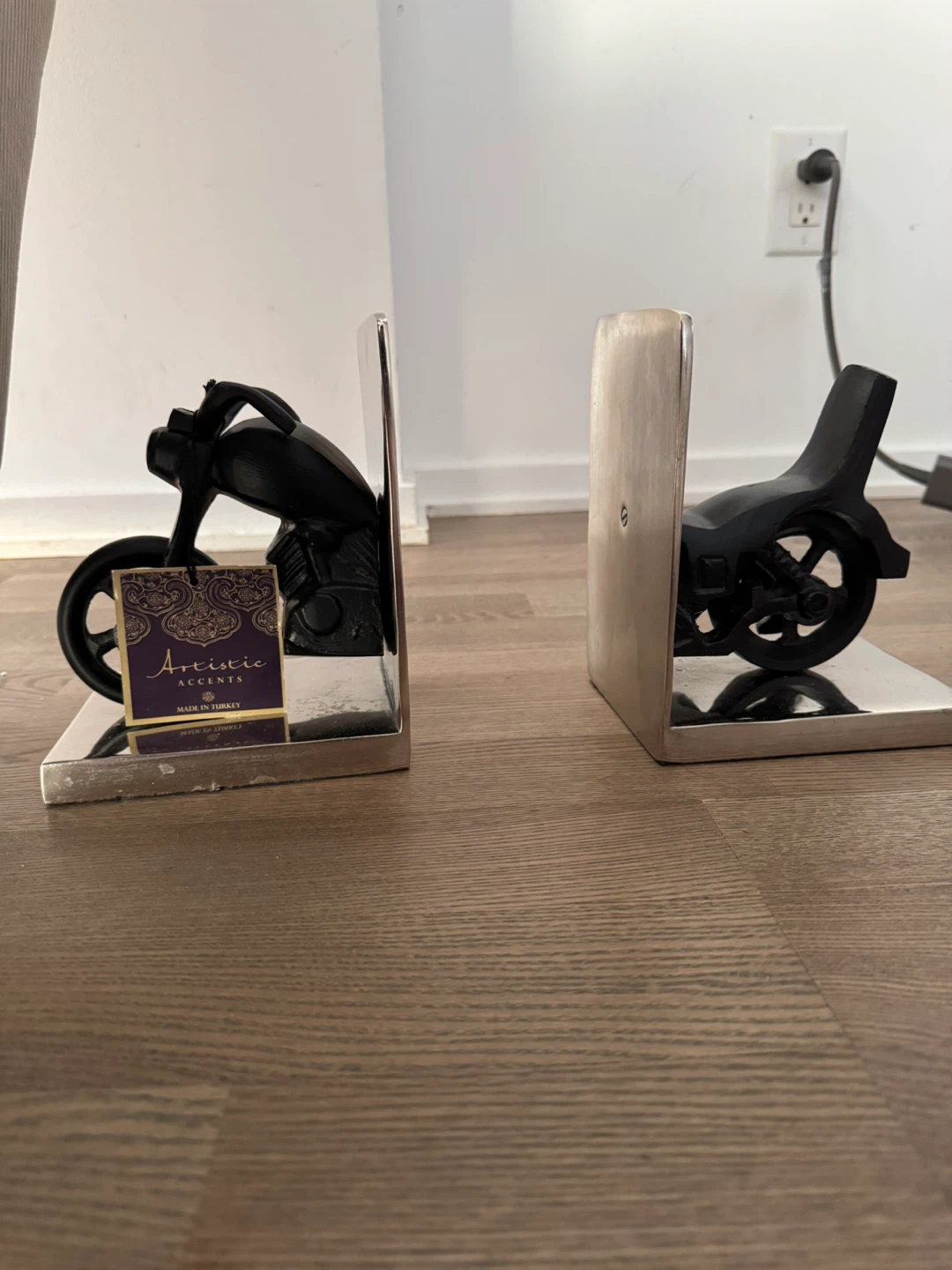 Artistic Accents Motorcycle Bookends - photo 2