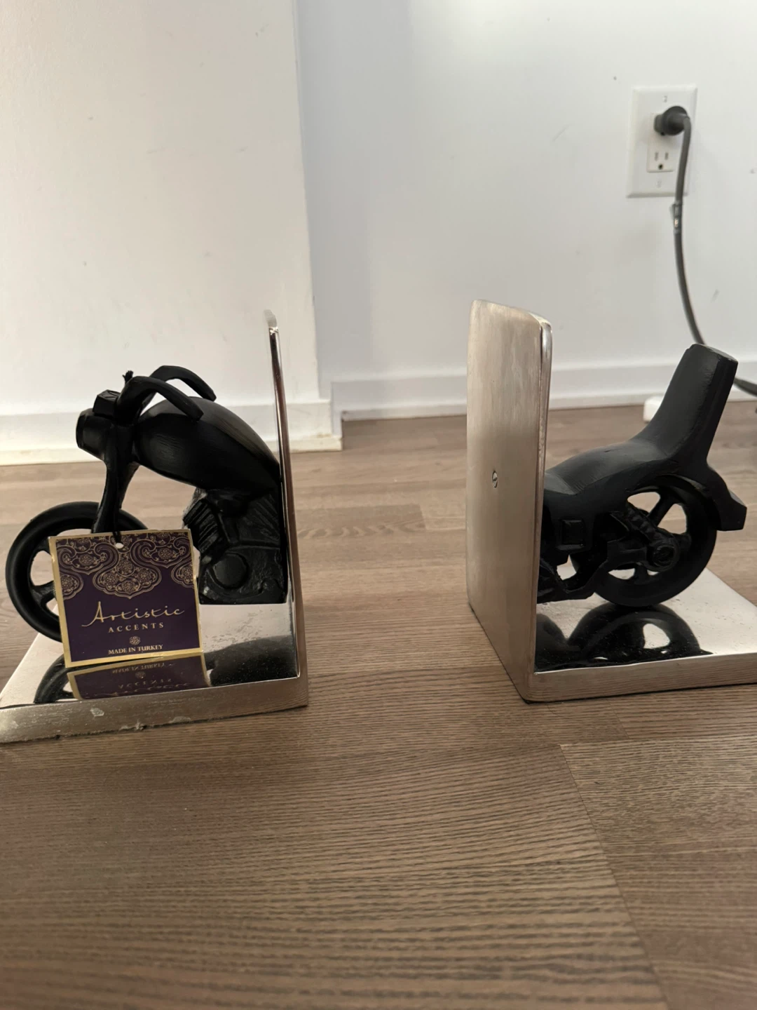 Artistic Accents Motorcycle Bookends - photo 3