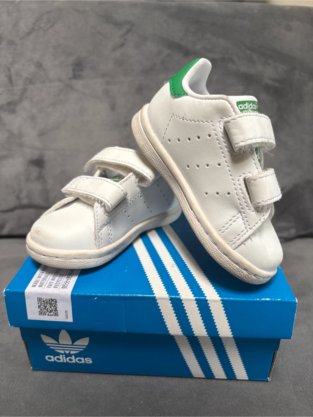 Adidas Stan Smith CF I Toddler Shoes Size 4K
