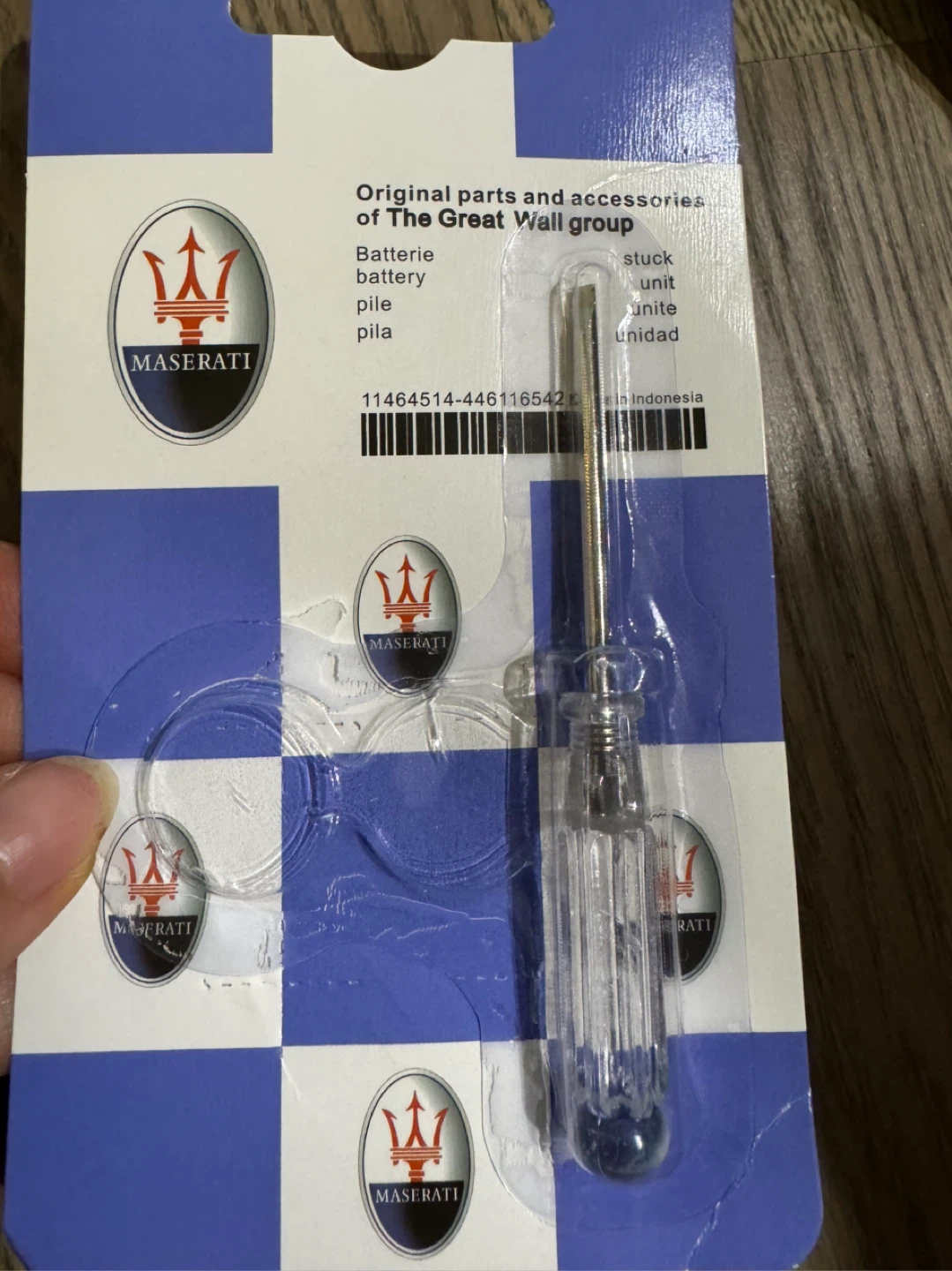 Maserati Original Part Small Screwdriver - photo 2