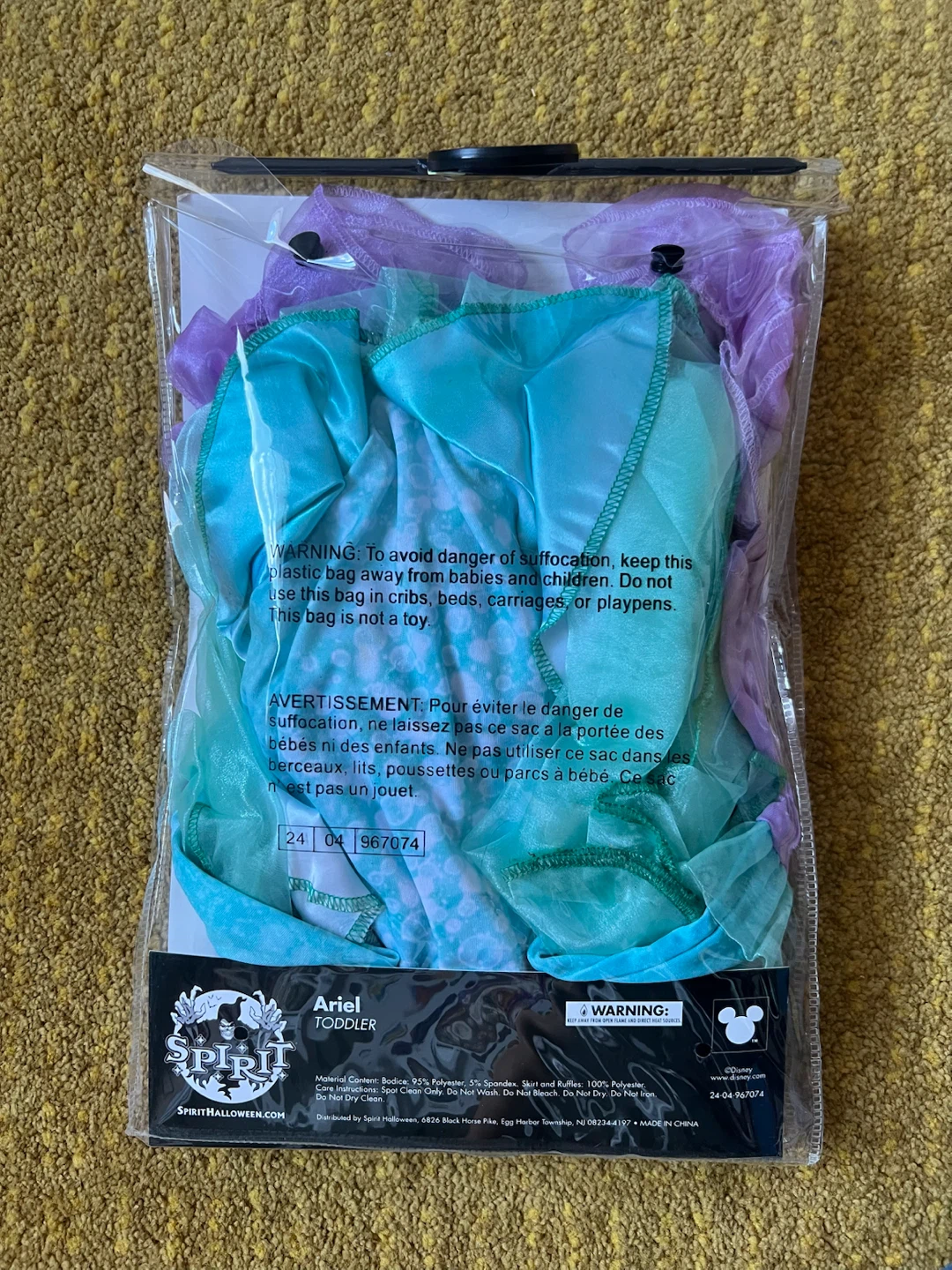 Disney Princess Ariel Toddler Costume - photo 5