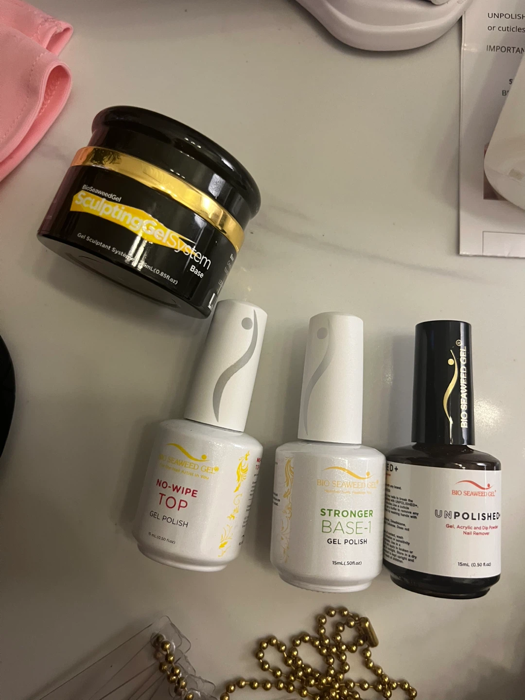 Bio Seaweed Gel Nail Kit - photo 4