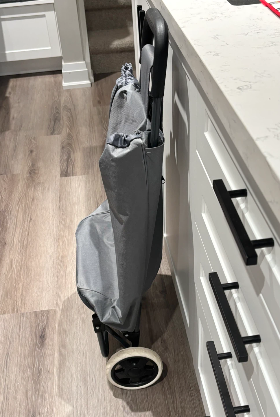 Shopping cart with wheels,  Collapsible Trolley - photo 4