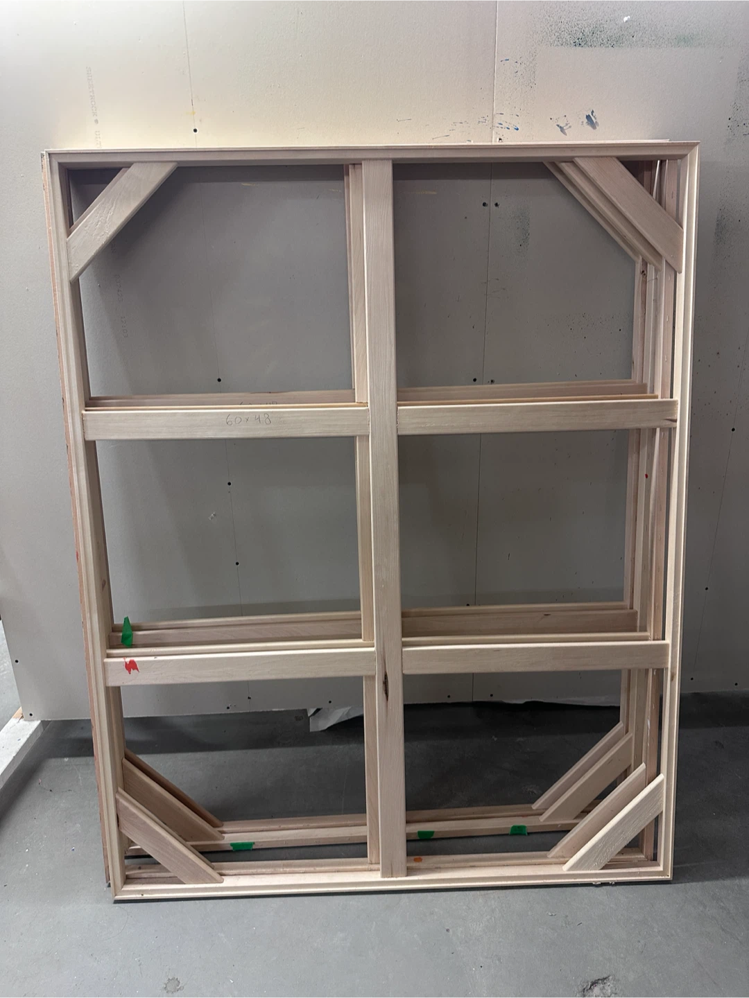 Wooden Canvas Stretcher Bars 60 x 48 inches