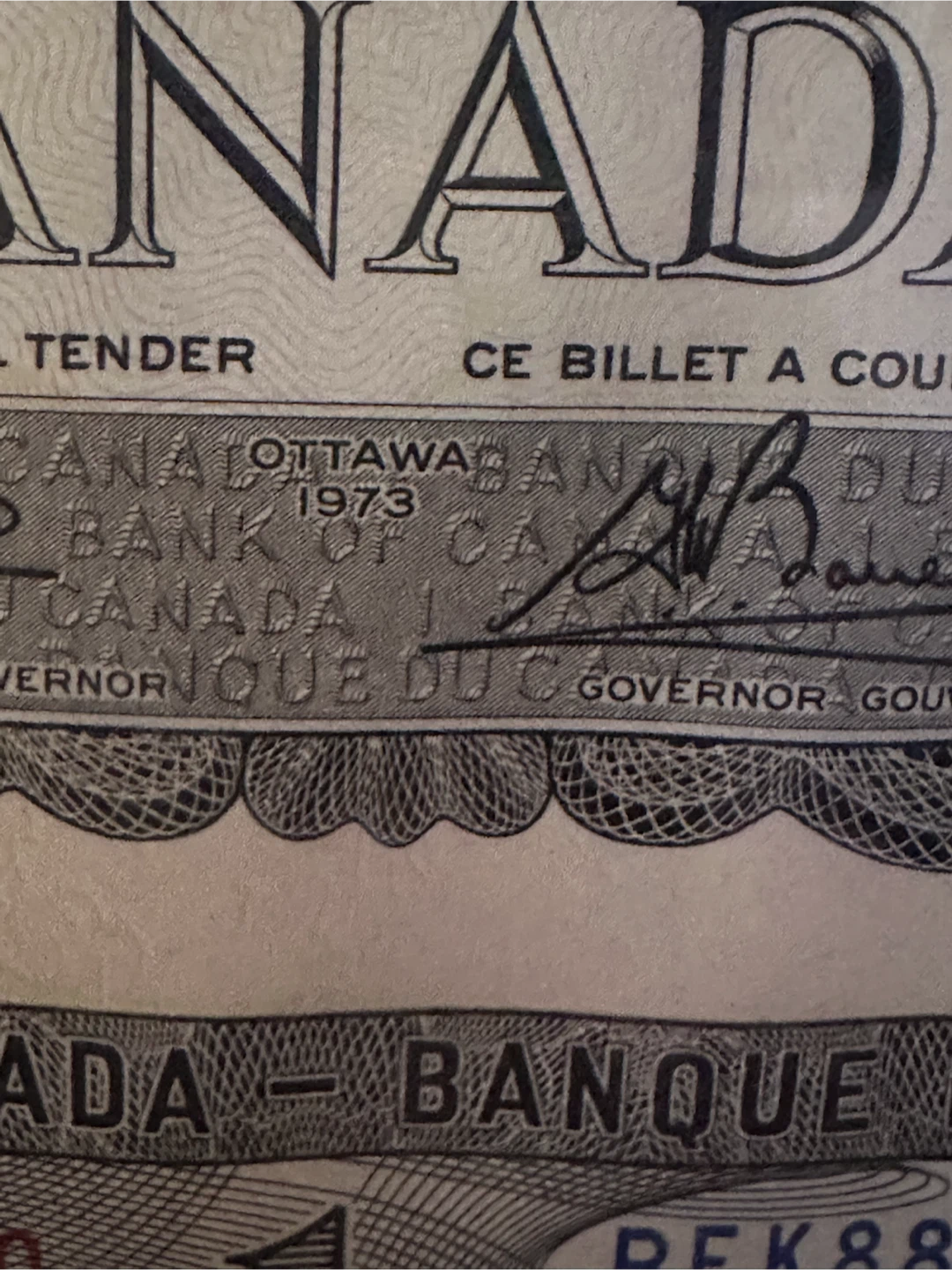 Framed Sheet of Canadian $1 Bills - photo 5