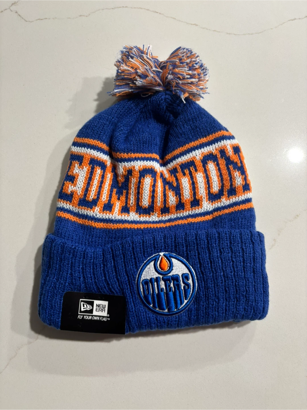 New Era Adult Edmonton Oilers Knit Toque