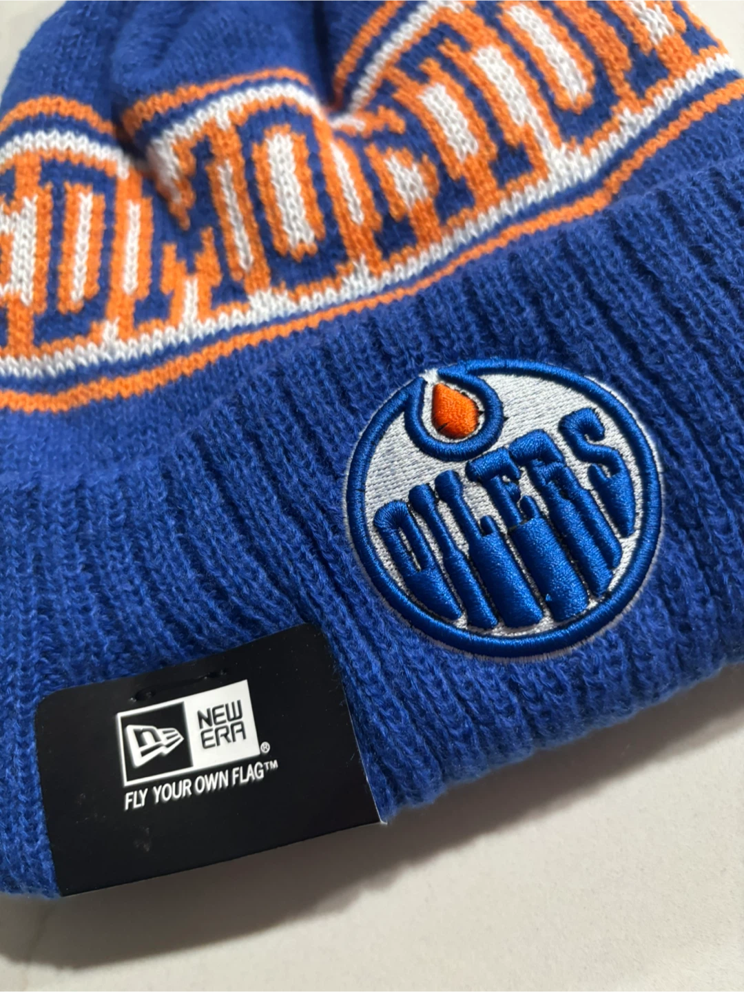 New Era Adult Edmonton Oilers Knit Toque - photo 2