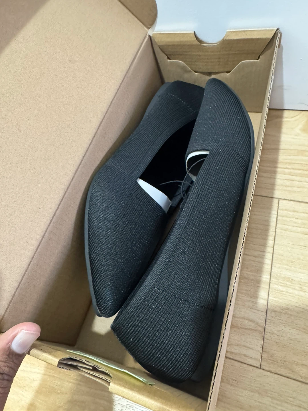 Call It Spring black flats and Lazypants slides