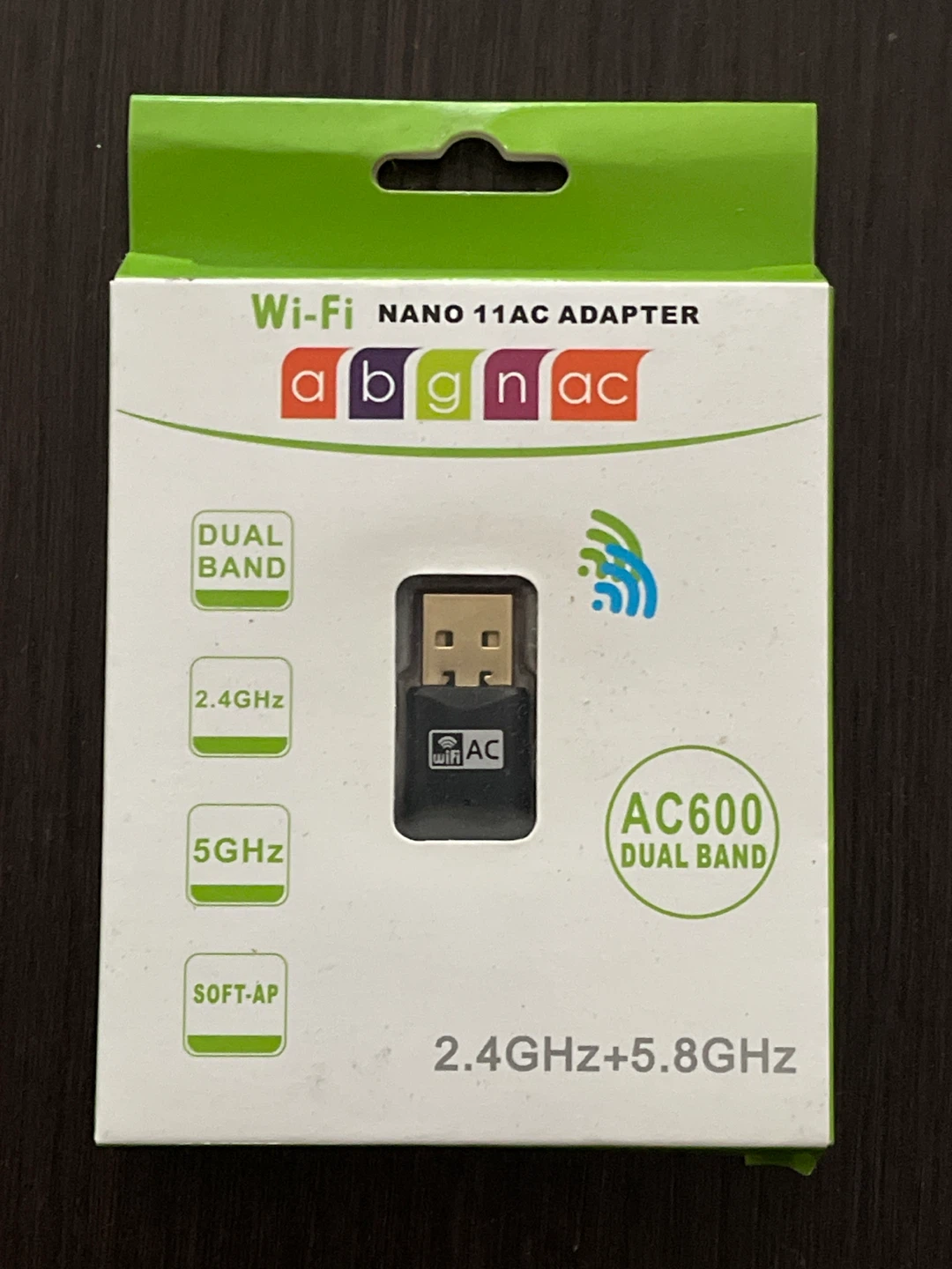 Dual Band Nano 11AC Wi-Fi USB Adapter