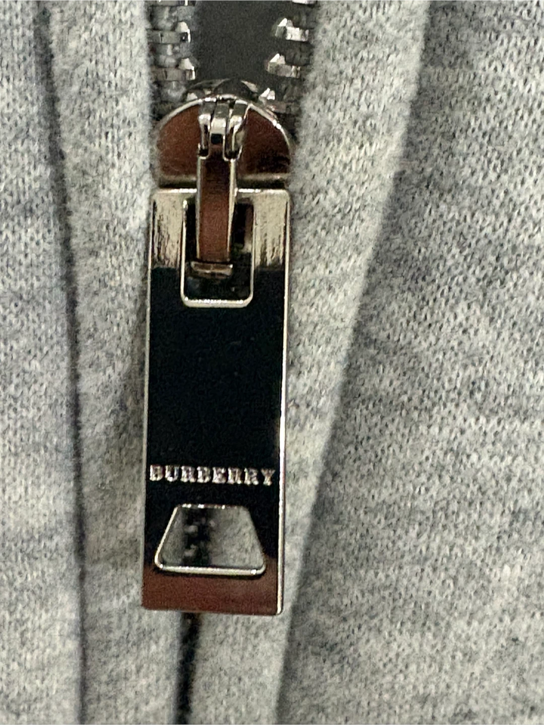 Burberry Grey Zip-Up Hoodie - photo 5