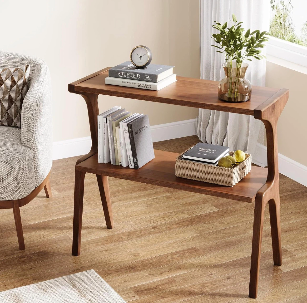 Modern Two-Tier side Table