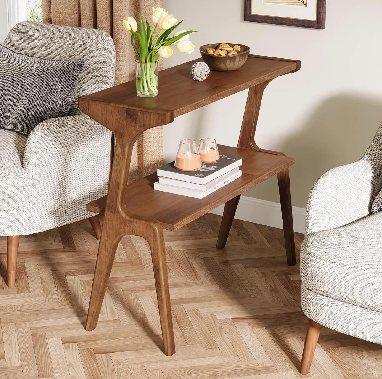 Modern Two-Tier side Table - photo 2