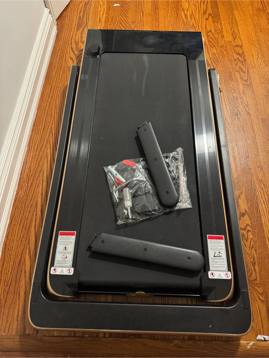SuperFit Folding Treadmill barely used it - photo 2