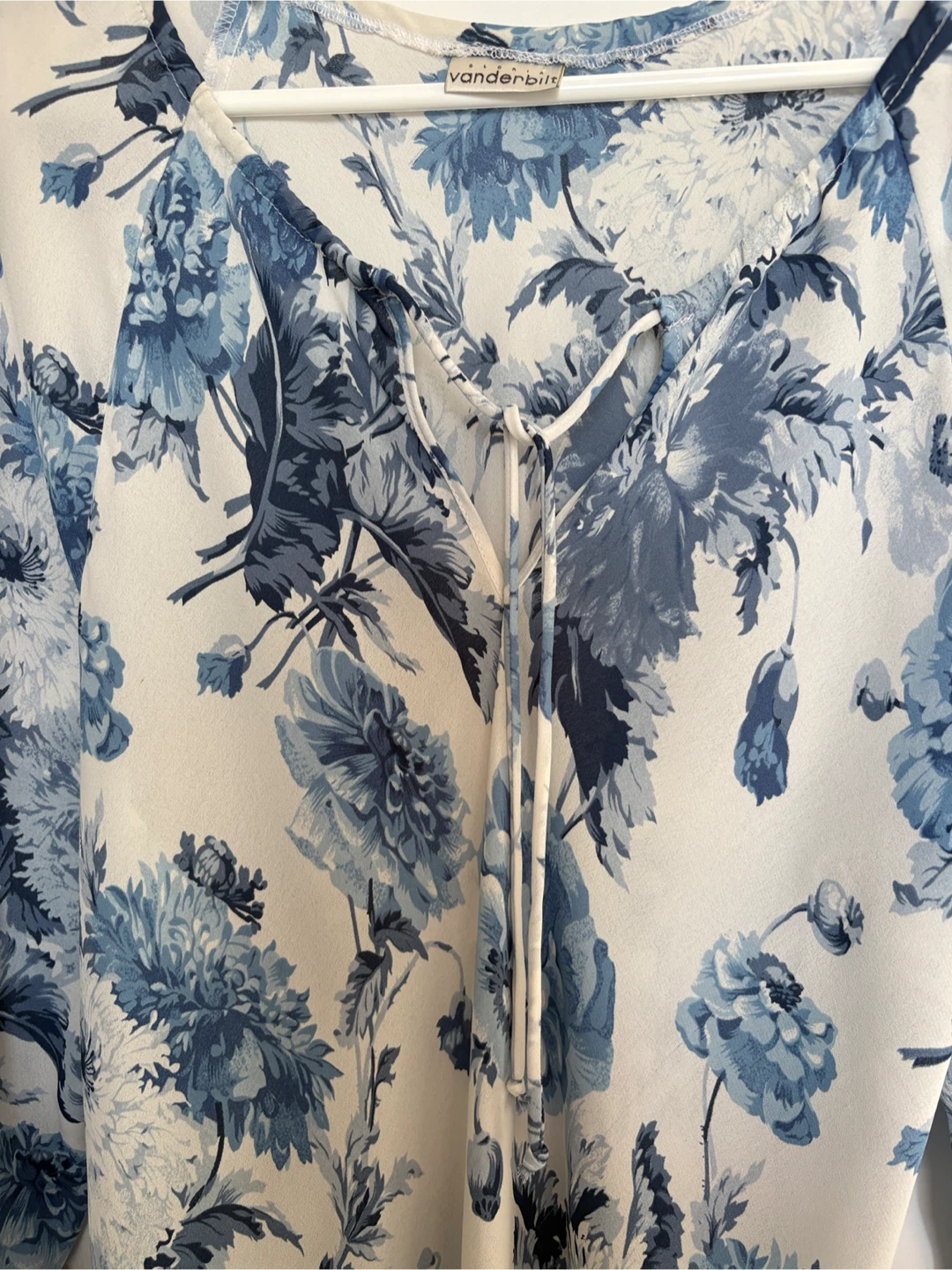 XL Gloria Vanderbilt Floral Blouse flutter sleeves - photo 5