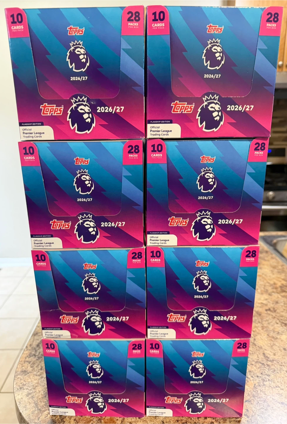 2026-27 Topps Premier League Retail Box Sealed