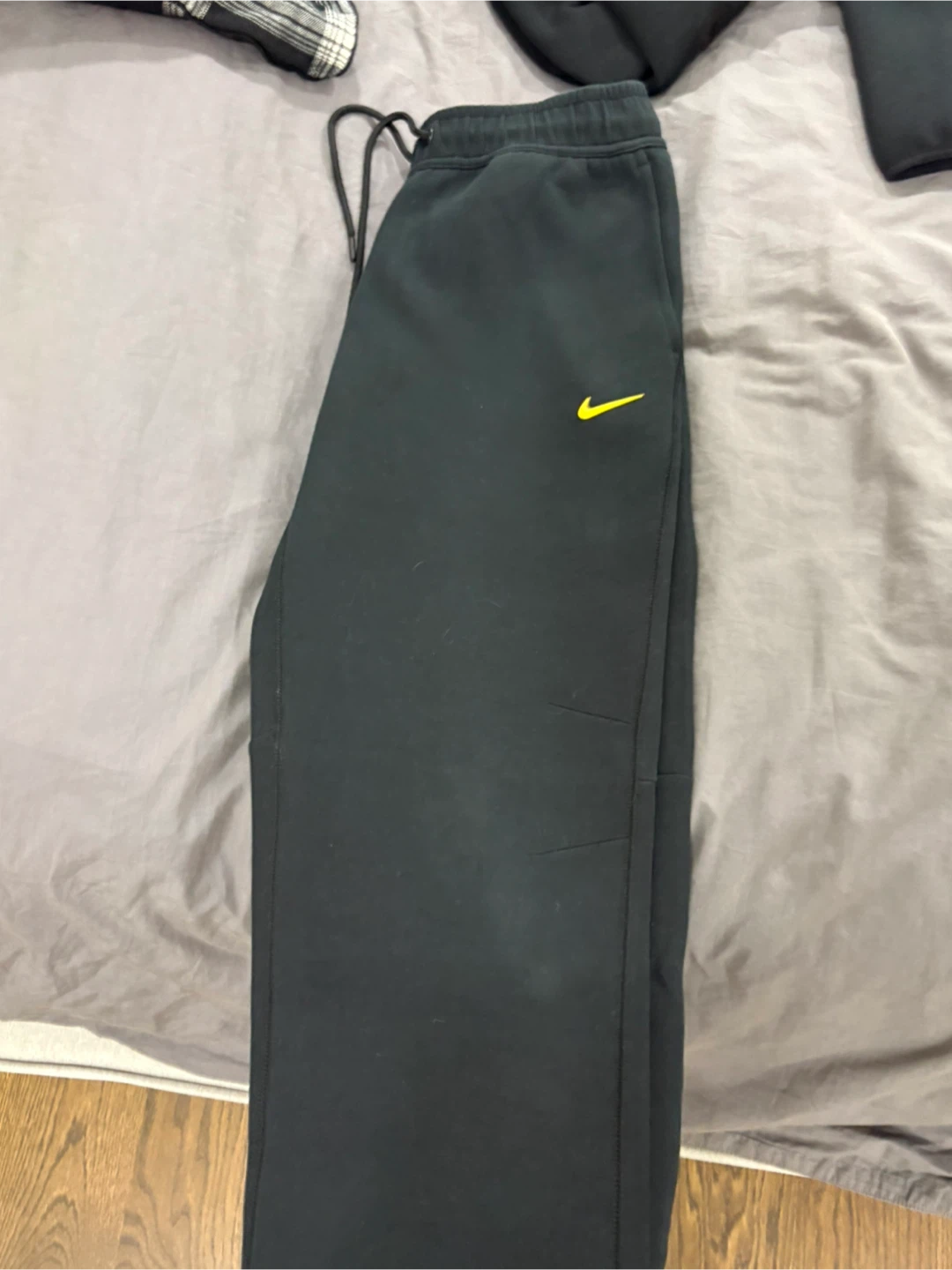 Nike x NOCTA Sweatpants Black Yellow - photo 2