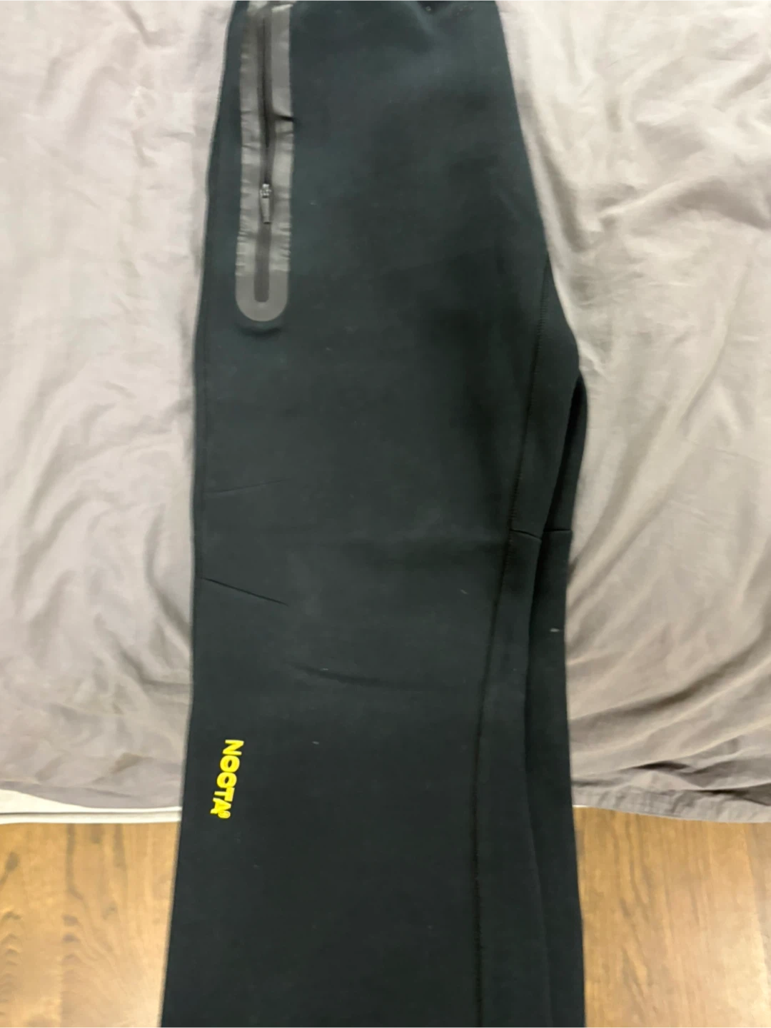 Nike x NOCTA Sweatpants Black Yellow - photo 3