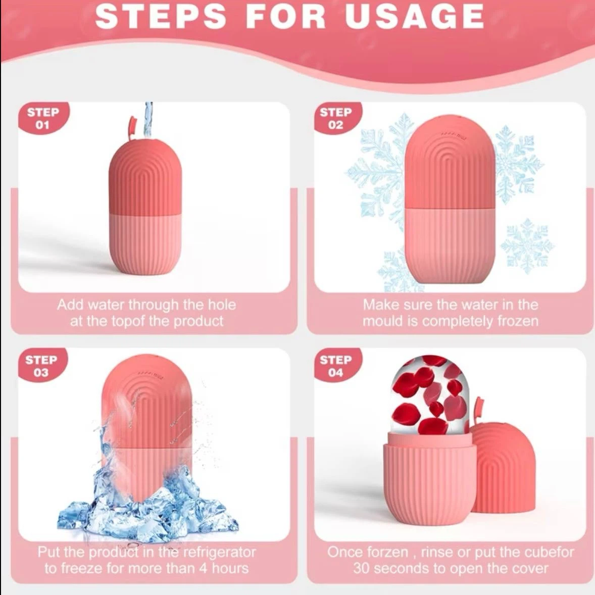 Ice Facial Roller – Face Icing Mold - photo 3