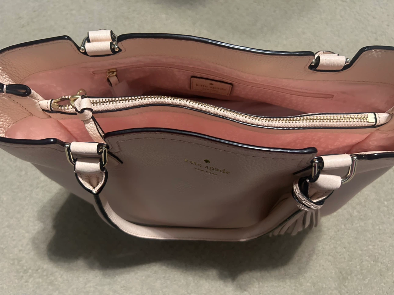 Kate Spade New York Pink Leather Tote Bag - photo 2