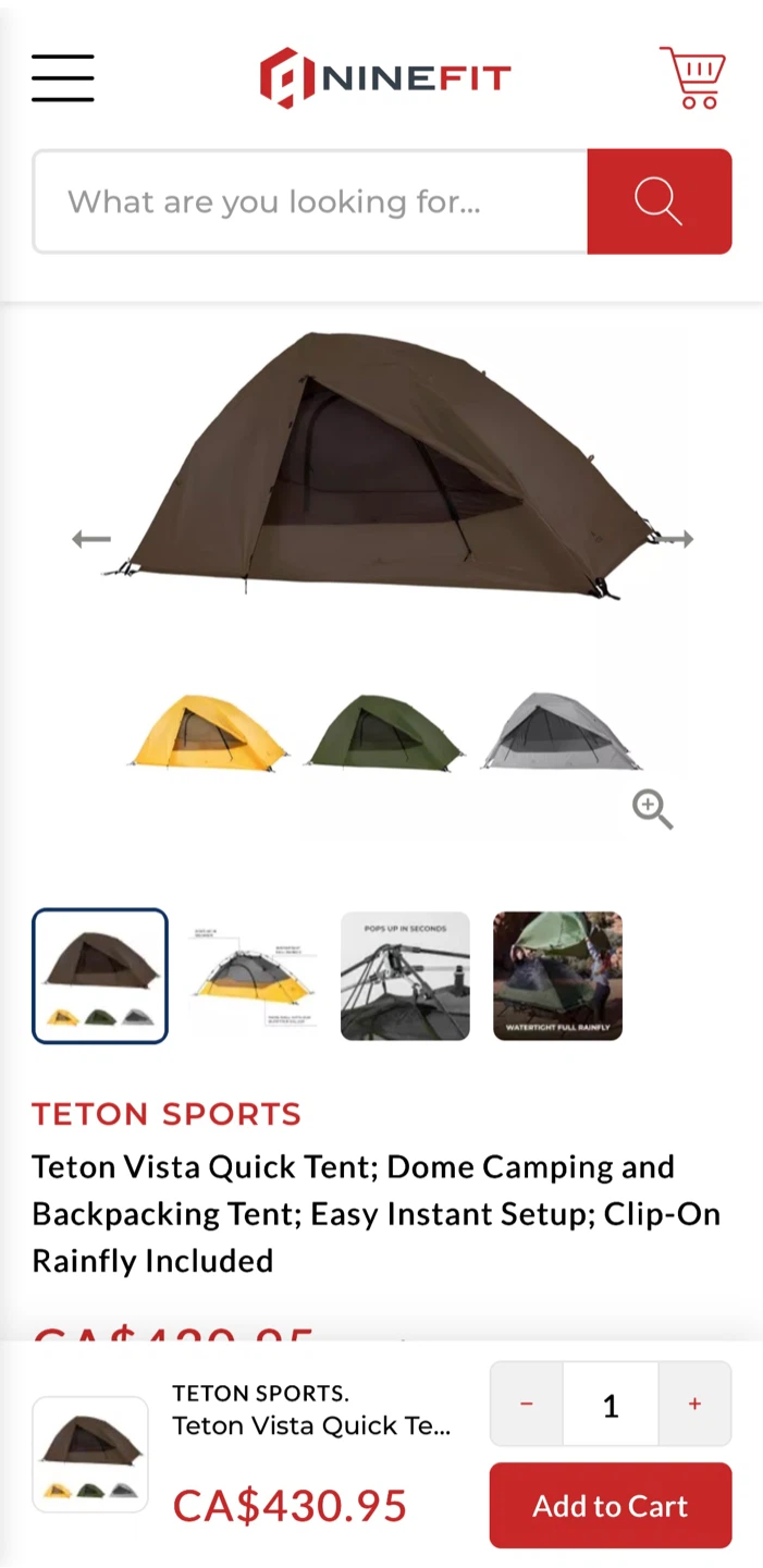 TETON Sports Vista Pop-Up / Quick Tent - photo 2
