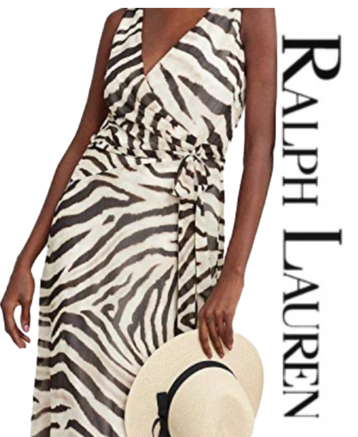 Size 16 Ralph Lauren Zebra Print Dress