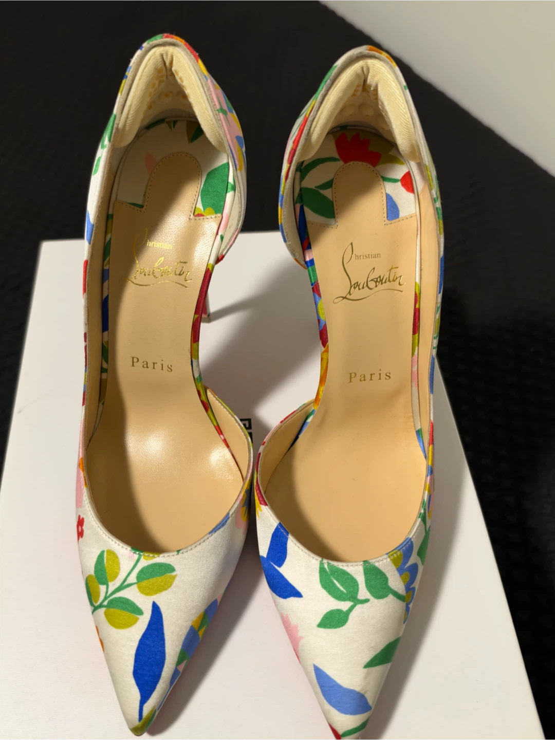 Christian Louboutin Floral Pumps Size 40