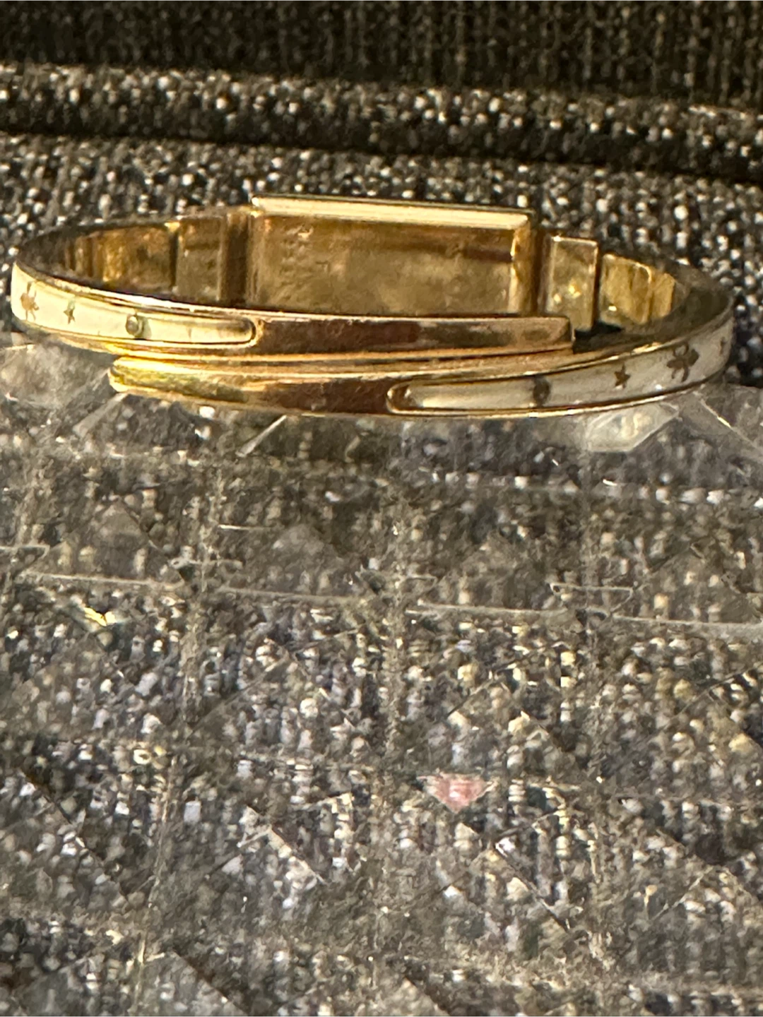 1960’s Ernest Borel Gold Plated Bangle Watch - photo 4