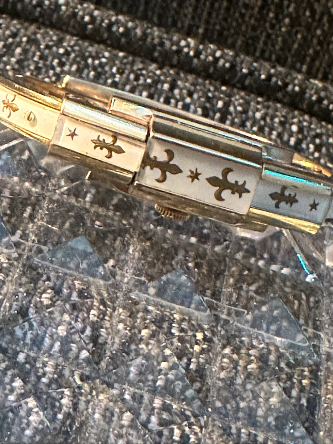 1960’s Ernest Borel Gold Plated Bangle Watch - photo 5