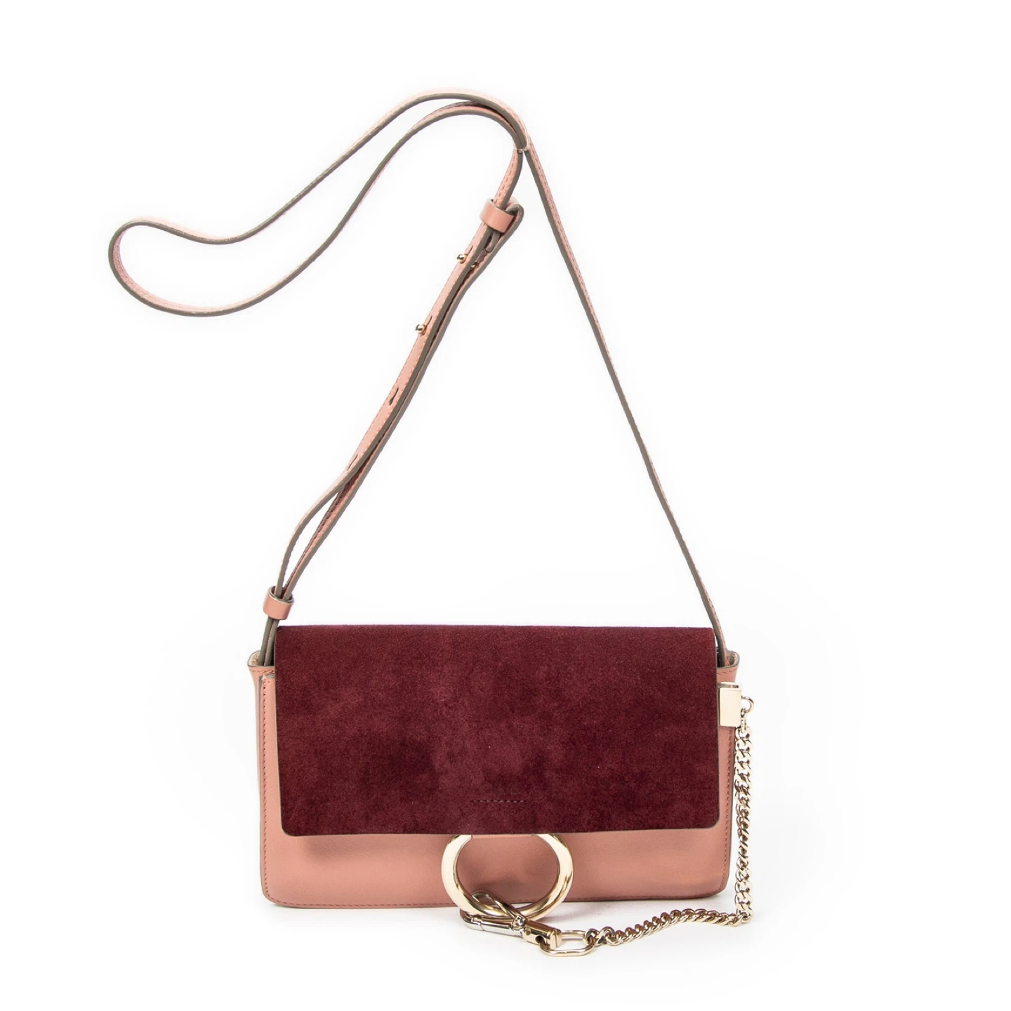 Chloé Small Faye Crossbody Bag – Pink & Plum - photo 3