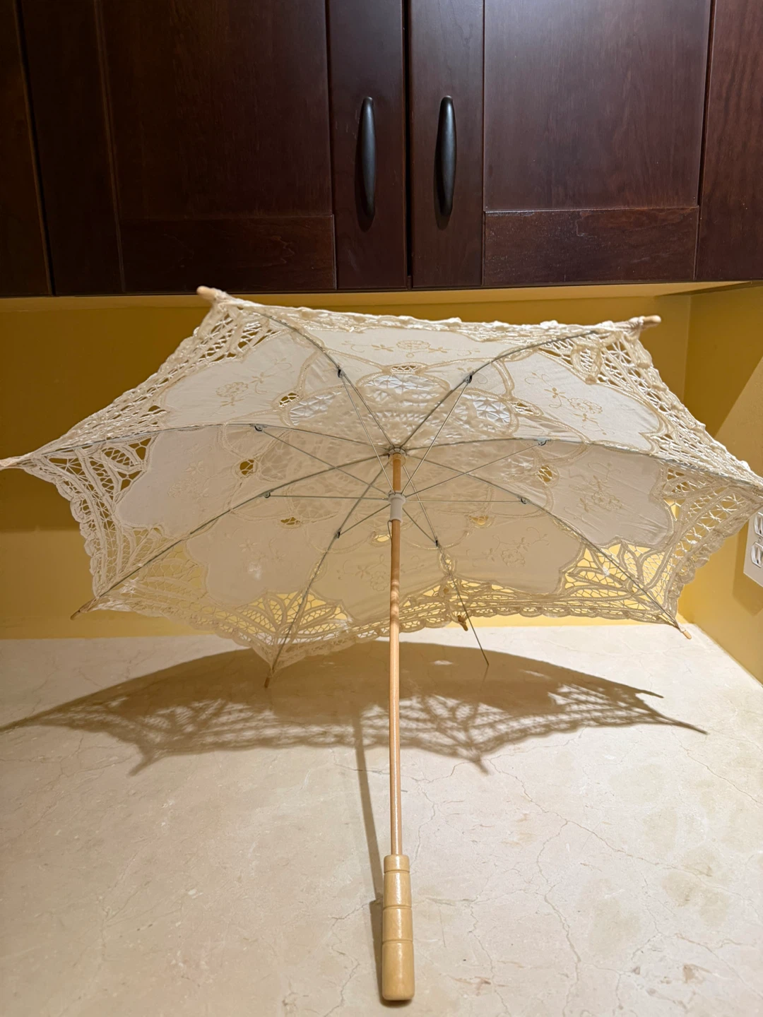 Vintage Style Lace Parasol