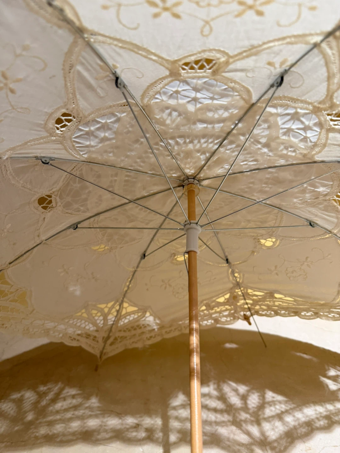 Vintage Style Lace Parasol - photo 2