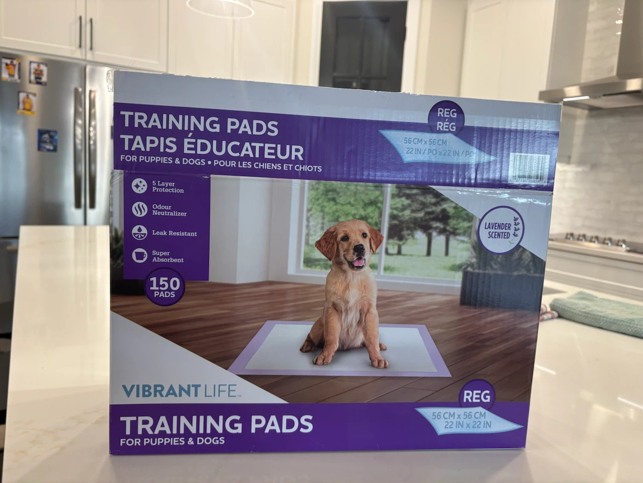 Vibrant Life Dog Training Pads, 150 count