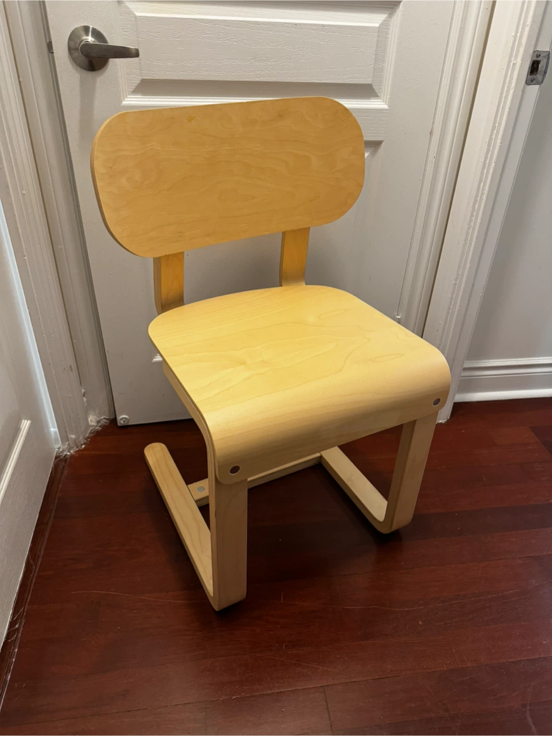 IKEA LYCKAN chair in birch veneer