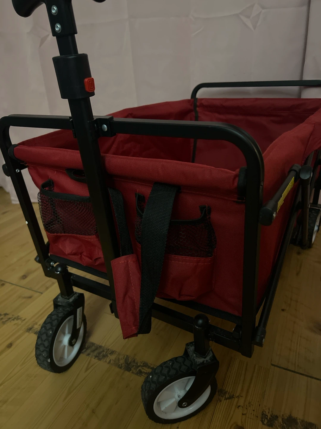 Red Foldable Wagon cart - photo 4